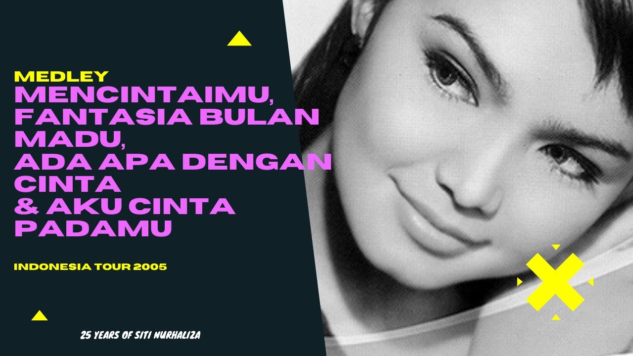 Dato' Sri Siti Nurhaliza- Medley Mencintaimu/Fantasia Bulan Madu/AADC & Aku Cinta Padamu