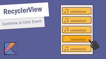 RecyclerView with CardView in Android Studio - Part 1