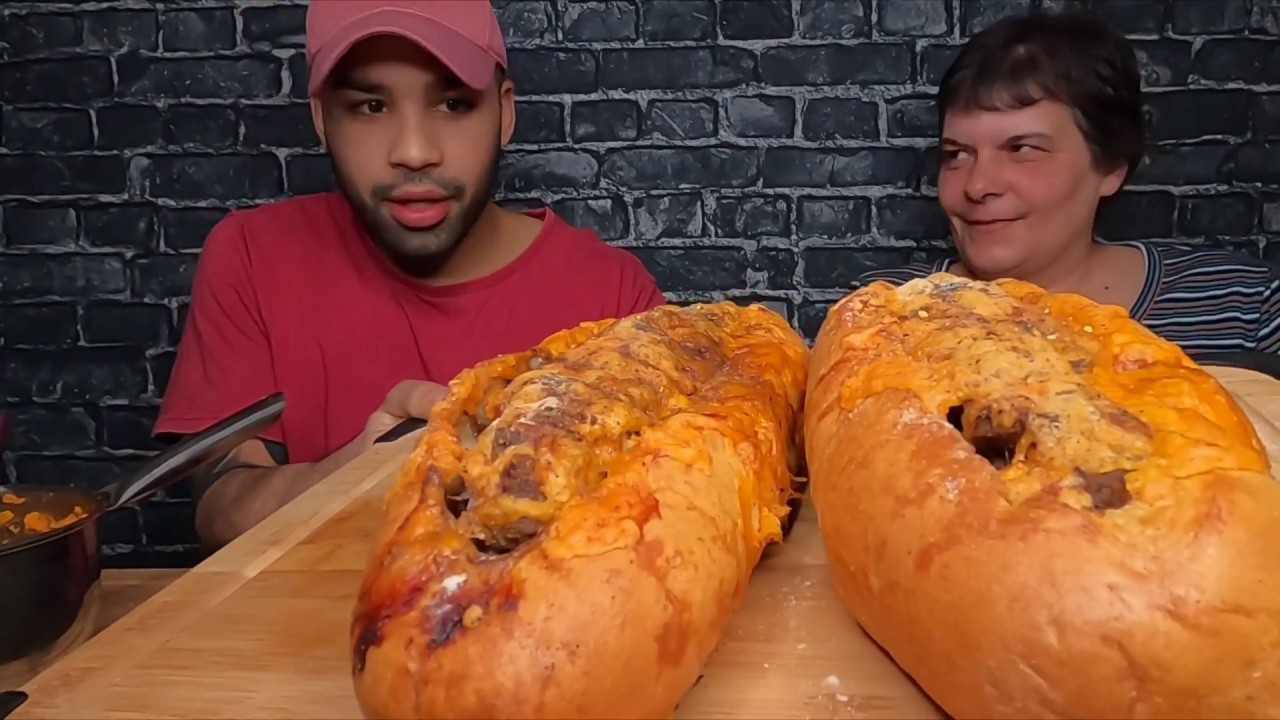 (MUKBANG) Eating Homemade MEATLOAF