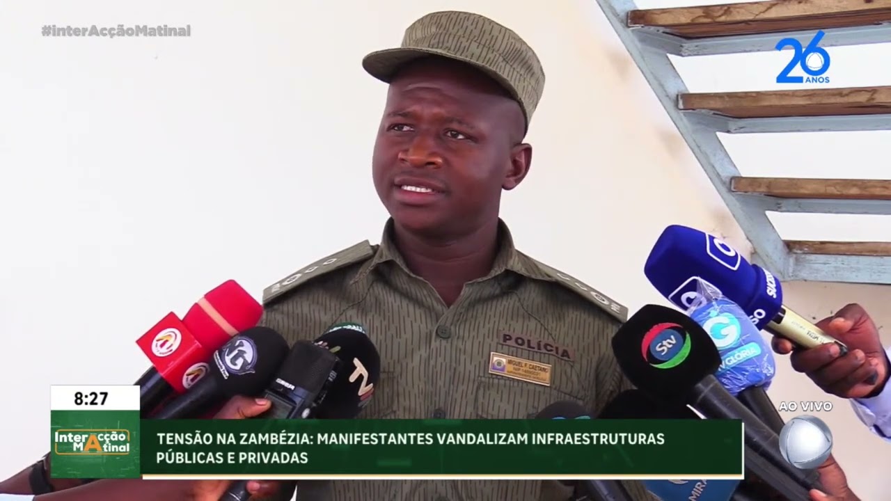 #InteracçãoMatinal: Tensão na Zambézia: várias infraestruturas públicas, privadas e partidárias