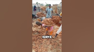 Why do Houses in Kenya not Collapse in Earthquakes 🤯 #shorts