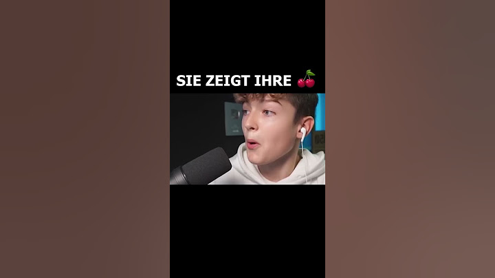 SIE ZEIGT IHRE 🍒