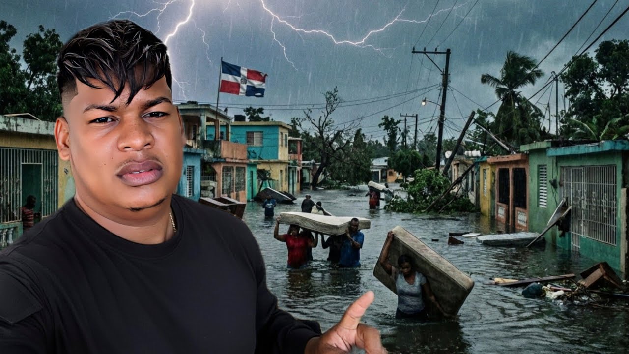 Así quedó REPÚBLICA DOMINICANA tras las fuertes LLUVIAS 💔🇩🇴