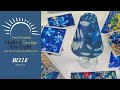 How to make a Cyanotype Tea Light on Vellum  with free Template