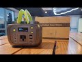 SinKeu Portable Power Station Unboxing and Review. 42000 mAh or 155Wh capacity Power Bank