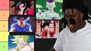 The Best Dragon Ball Arc Tier List