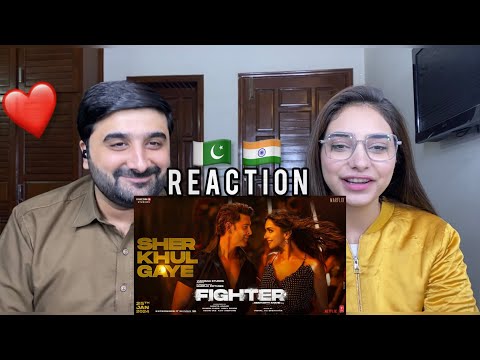 Pak reacts on sher khul gaye | fighter | hrithik roshan | deepika padoukone 🇮🇳🇵🇰