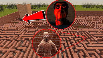 SCP 096 And SCARY RED OBUNGA GHOST Garry