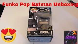 Funko Pop Unboxing - Batman Figure - 80th Anniversary box