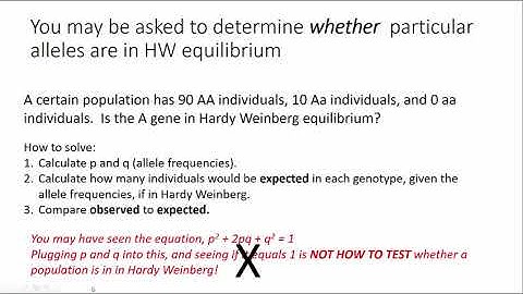 Population Genetics Part 1A problem solving