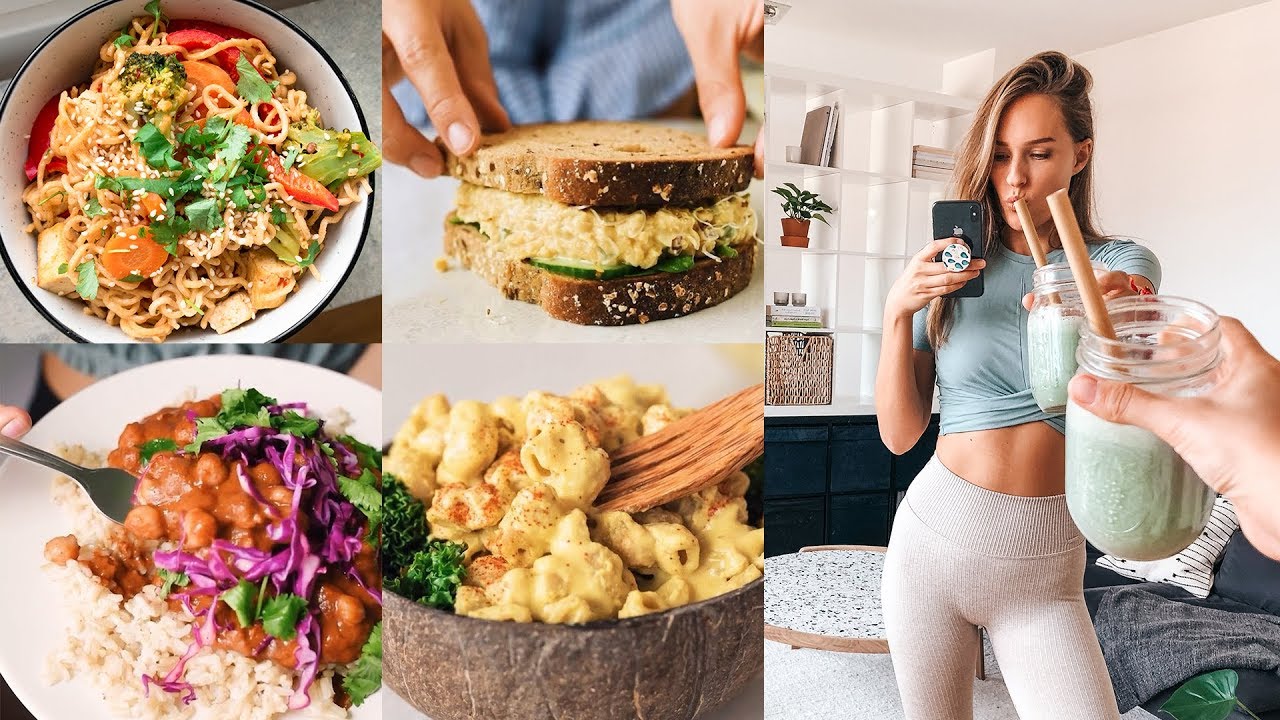 A Week of Vegan Meals (Quick & Healthy Recipes) - YouTube