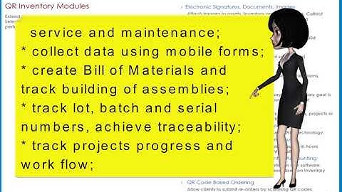 Mobile Inventory Management With Barcode Scanning. QR Inventory Tour, Part 1.