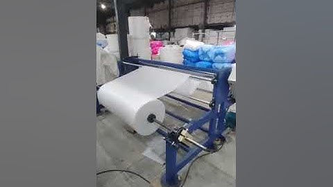 Efficient 1900mm Foam and Bubble Slitting Rewinding Machine: Boost Your Productivity!