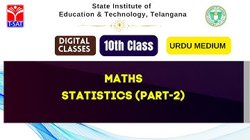 SIET 10th - MATHS (UM) - STATISTICS (PART-2) || T-SAT