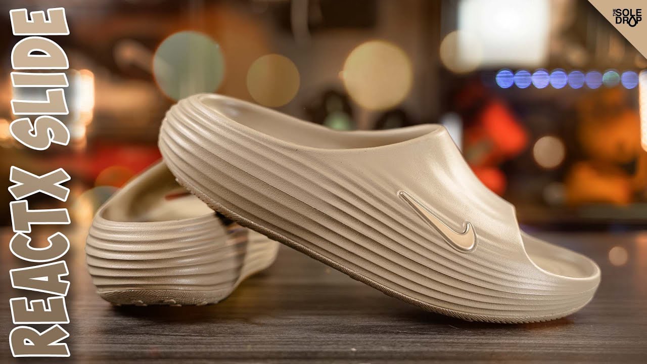 ★Nike★ ReactX Rejuven8 slide リジュビネイト スライド Comfiest Slide?! Nike ReactX Rejuven8 Slide Review! - YouTube
