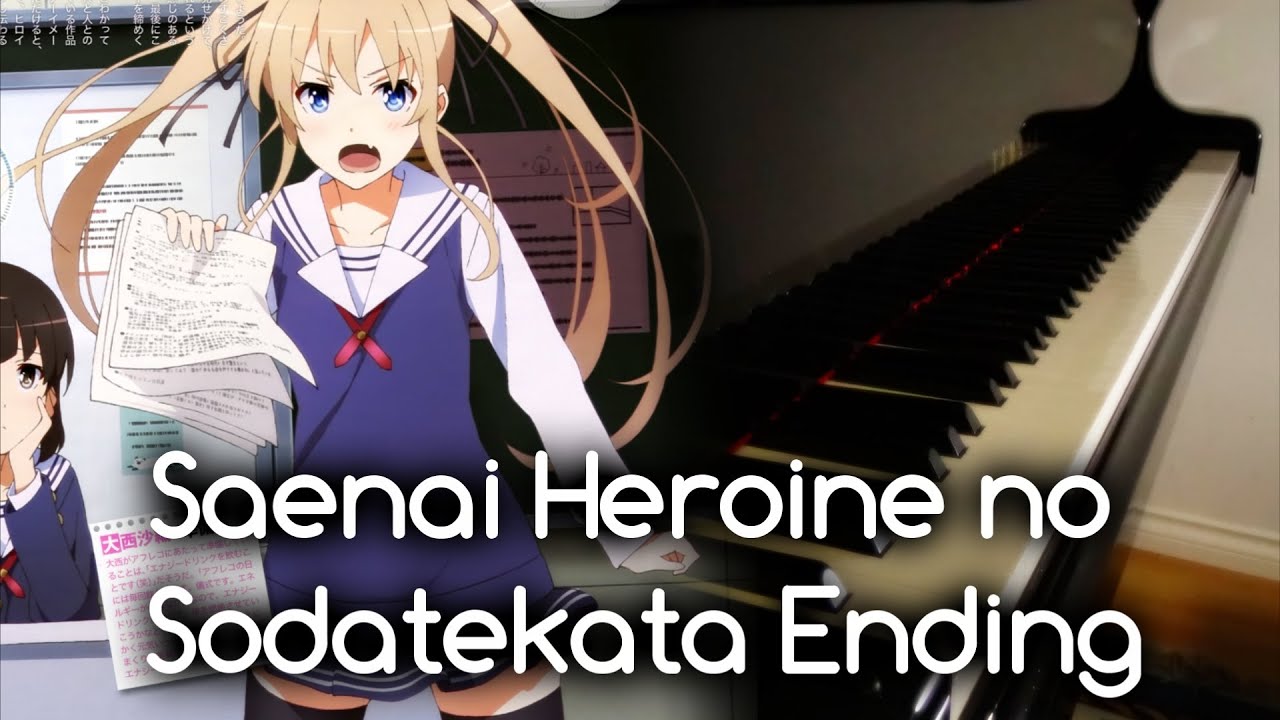 Saenai Heroine No Sodatekata Ed Piano Colorful 冴えない彼女の育てかた Ed Youtube Saenai Heroine No Sodatekata Ed Piano Colorful 冴えない彼女の育てかた Ed Youtube