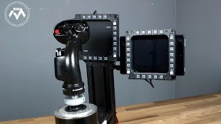 MFD / Tablet Center on the Joystick Desk Mounts