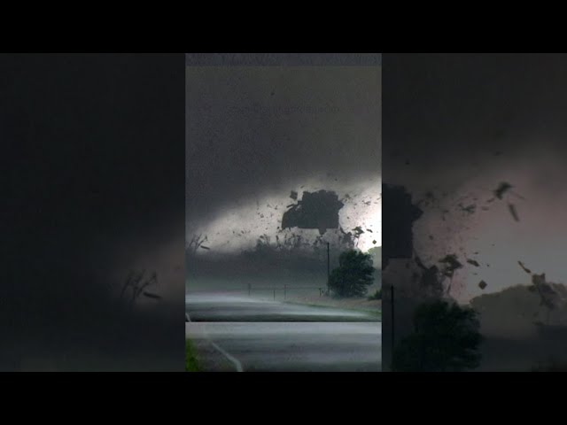 Tornado Hits House and Roof Explodes! #Shorts