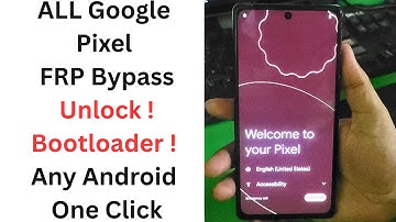ALL Google Pixel FRP Bypass (Unlock Bootloader) Any Android One Click | google pixel frp bypass 2025
