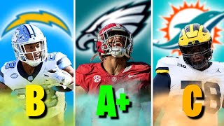 Breaking Down Every NFL Teams Draft Grade For 2025!