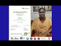 Student Review (Venkateswari N) - Tally Prime feedback video