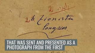 Oops We Forgot To Take Photos Of The First Zionist Congress