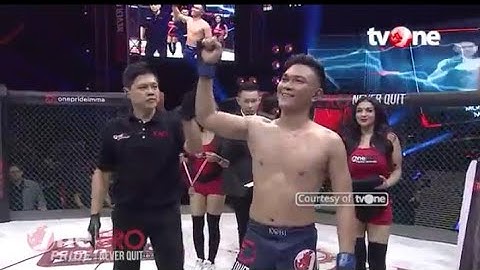 Mardianto vs Rhizal Umboh. #23  Keperkasaan para fighter pendatang baru asal Sulut.