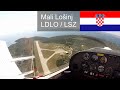 Above the Adriatic Sea, part 1 - From Sármellék LHSM to Mali Lošinj / LDLO/ LSZ  - With ATC audio