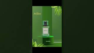 Luxury Perfume Poster Design in Canva | Green Product Ad Design Tutorial