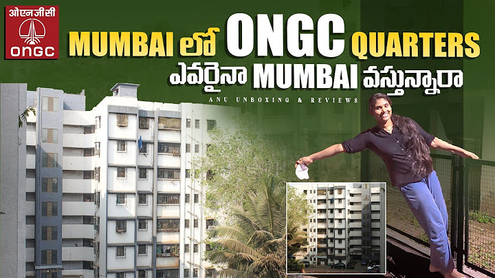 ముంబైలో ONGC క్వార్టర్స్ చుద్దామా!! 🤩👆🏻|ONGC Family Quarters |Poonam Nagar Vlog| Home Tour In Mumbai