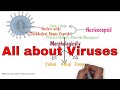 Virology  ||Structure || Replication of viruses || Difference between virus and Bacteria