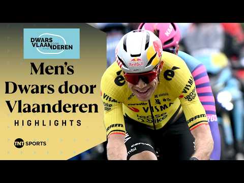DRAMATIC FINALE! 🫨 | 2026 Men's Dwars door Vlaanderen Race Highlights | TNT Sports Cycling