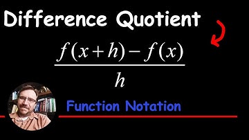 Simplify the Difference Quotient f(x+h)-f(x)/h given a Quadratic Trinomial- Algebra fwk IA 04-0502