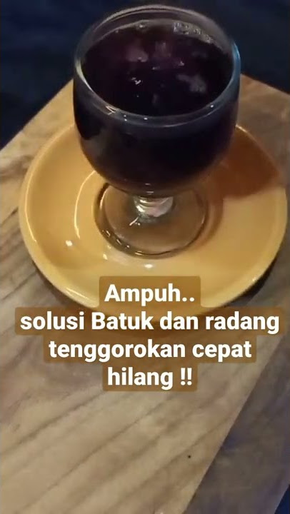 TEH JAHE | FLU BATUK RADANG TENGGOROKAN HILANG SEKETIKA !!!