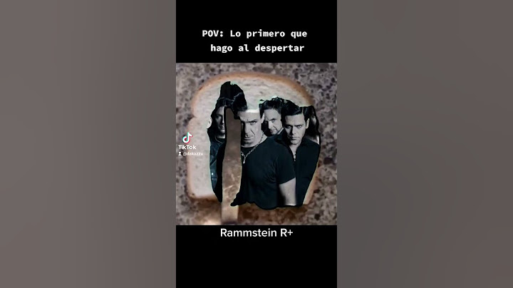 POV: Lo primero que hago al despertar en las mañanas #rammstein