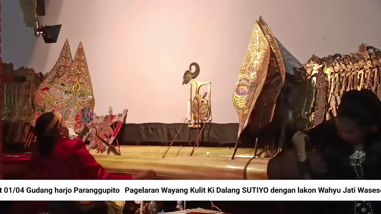 LIVE PAGELARAN WAYANG KULIT KI DALANG SUTIYO DENGAN LAKON WAHYU JATI WASESO