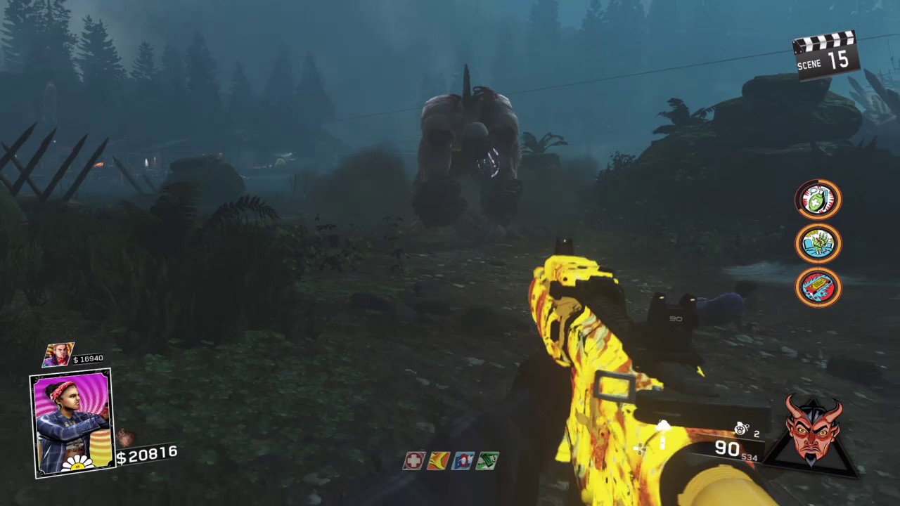 Rave in the Redwoods: Easter Egg Super Slasher Boss Fight - YouTube