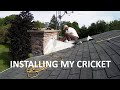DIY Cricket Install on an existing Roof