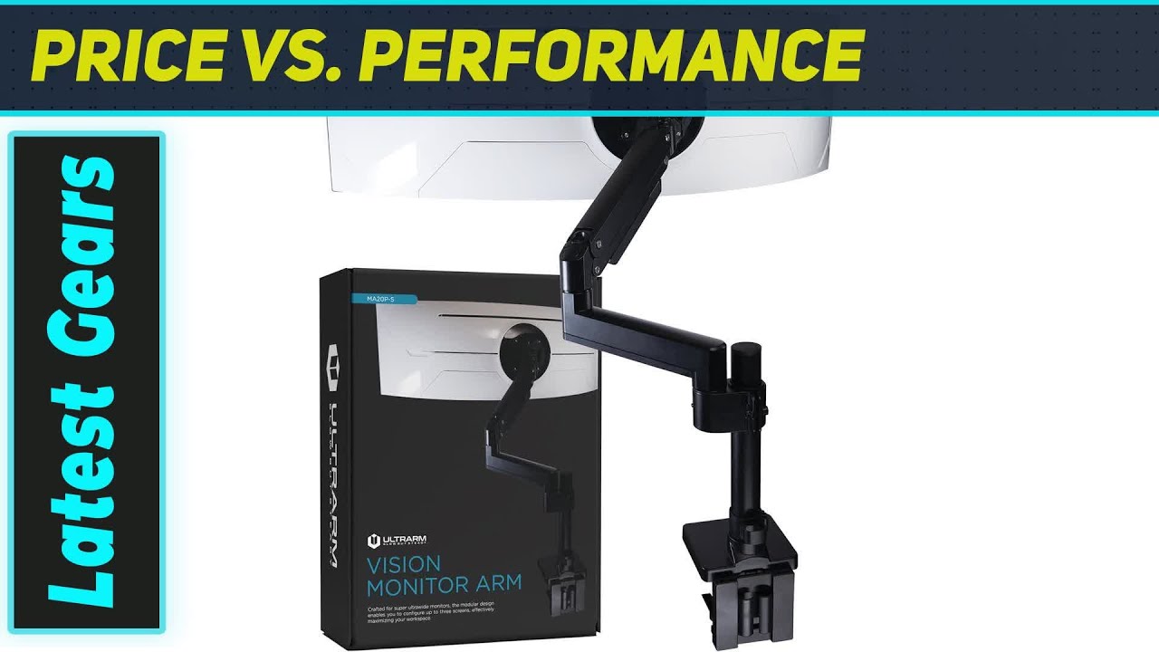 ULTRARM MA20P-S: The Ultimate Monitor Arm - YouTube