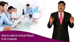 How to Read an Annual Report and it's Contents