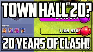 Town Hall 20 - Clash of Clans LAST? 20 Years of CoC!