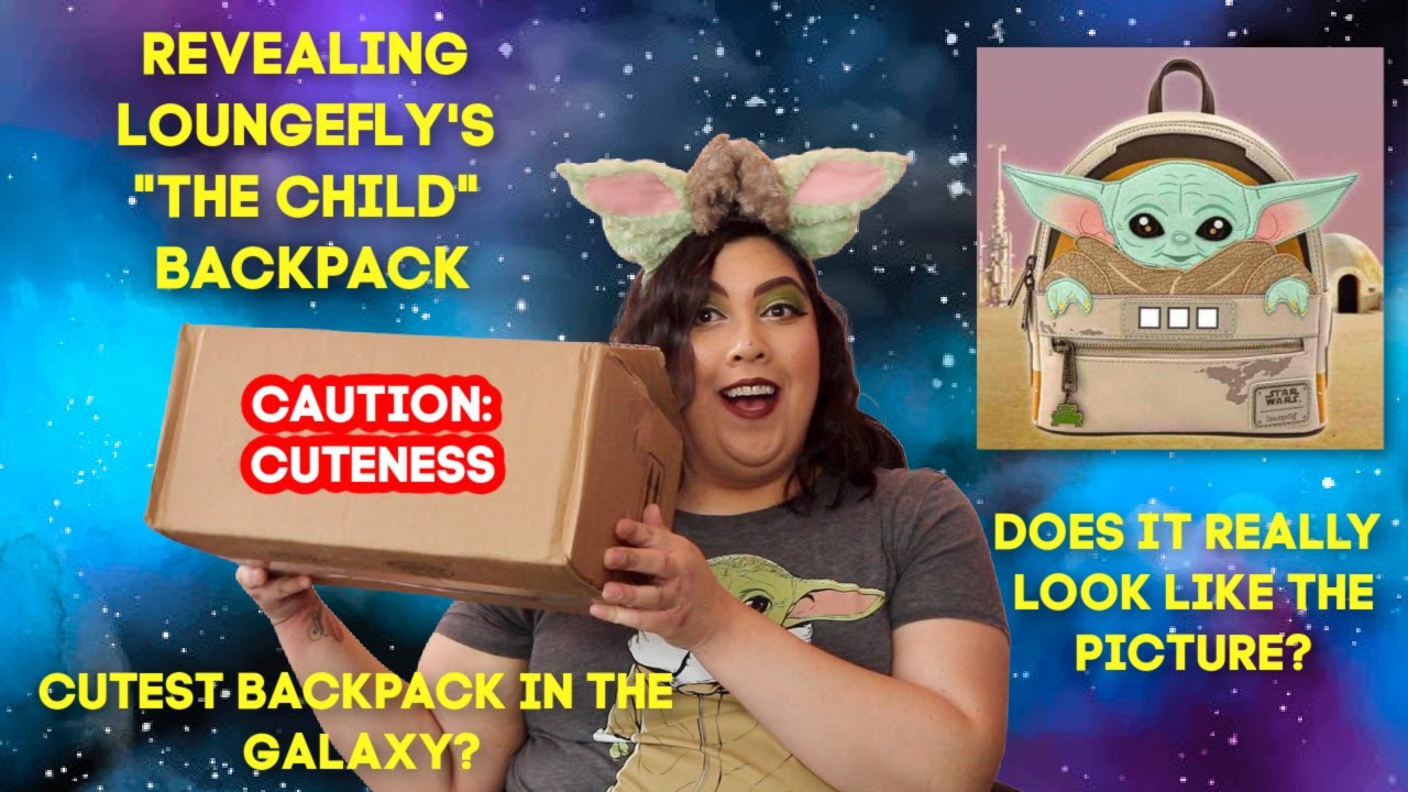 Revealing "The Child" Backpack from Loungefly