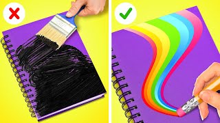 EASY ART HACKS FOR BEGINNERS || Boost Your Creativity! Cool DIY Crafts for Students by 123GO! SCHOOL by 123 GO! SCHOOL 106,471 views 3 weeks ago 2 hours, 3 minutes
