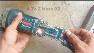 Bosch GWS 800  grinder repair   || angle grinder repair ||   801 grinder repair