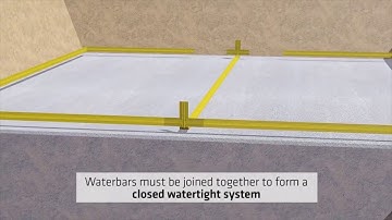 Hướng dẫn thi công Băng cản nước PVC Vinkems Waterstop và Sika® Waterbars