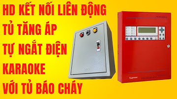 Cách đấu nối tủ liên động báo cháy để tự động ngắt nguồn âm thanh khi có sự cố báo cháy | DITICO