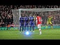 【海外サッカー】何が起きた!?DFの間をすり抜けゴールネットに突き刺さるロケットフリーキック集!