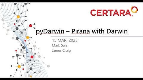 Machine learning model selection with Darwin in Pirana