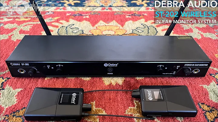 Debra Audio ST-202 Stereo Wireless Professional In-Ear Monitor System Demo and Review