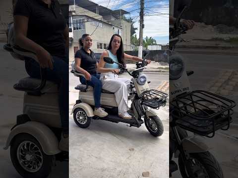 Triciclo elétrico Lupy!Gostou e quer saber mais,entre em contato com nossas atendentes(21)97254-9545